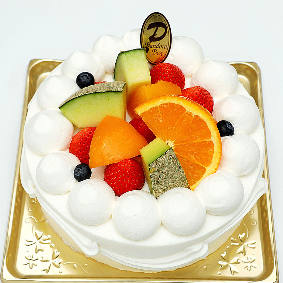 生クリームデコレーション